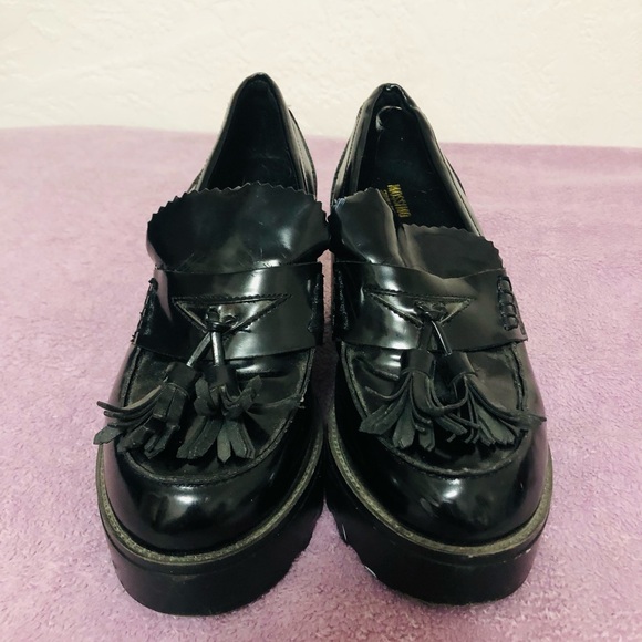 Mossimo Supply Co. Reagan Platform Chunky Tassel Loafers Size 9.5 - Picture 2 of 6